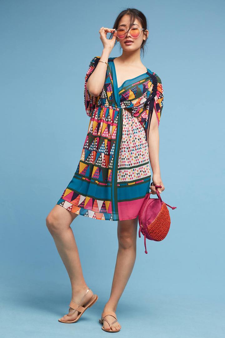 Maeve Geo-printed Dress