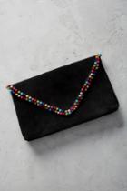 Anthropologie Rainbow Coco Clutch