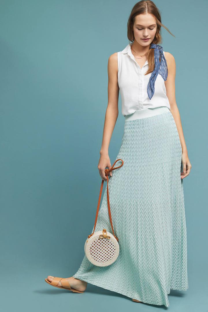 Cecilia Prado Thalassa Knit Maxi Skirt