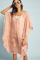 Duet Block-printed Silk Caftan