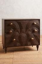 Anthropologie Saffir Teardrop Three-drawer Dresser