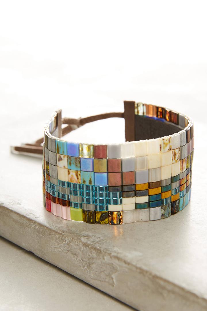 Julie Rofman Fiji Beaded Wrap Bracelet