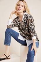 Brochu Walker Leopard Layered Top