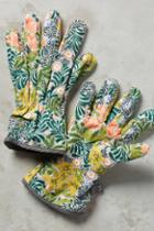 Anthropologie Floral Gardening Gloves