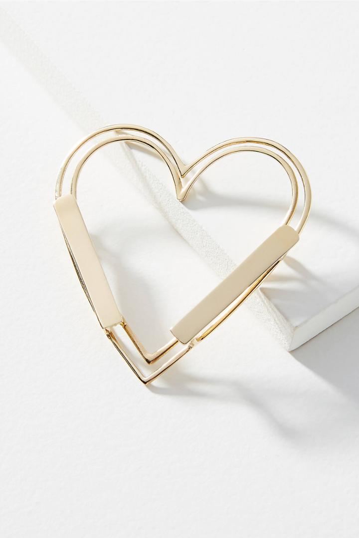 Anthropologie Heartfelt Barrette