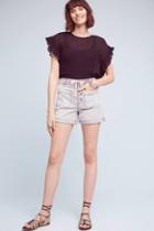 Chino By Anthropologie High-rise Chino Shorts