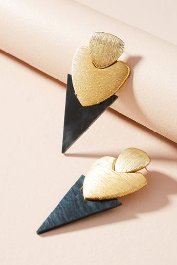 Katerina Psoma Memphis Triangle Drop Earrings