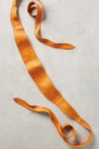 Anthropologie Tangerine Wrap Belt