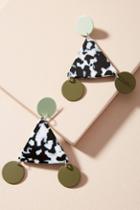 Bianca Mavrick Terzetto Triangle Drop Earrings