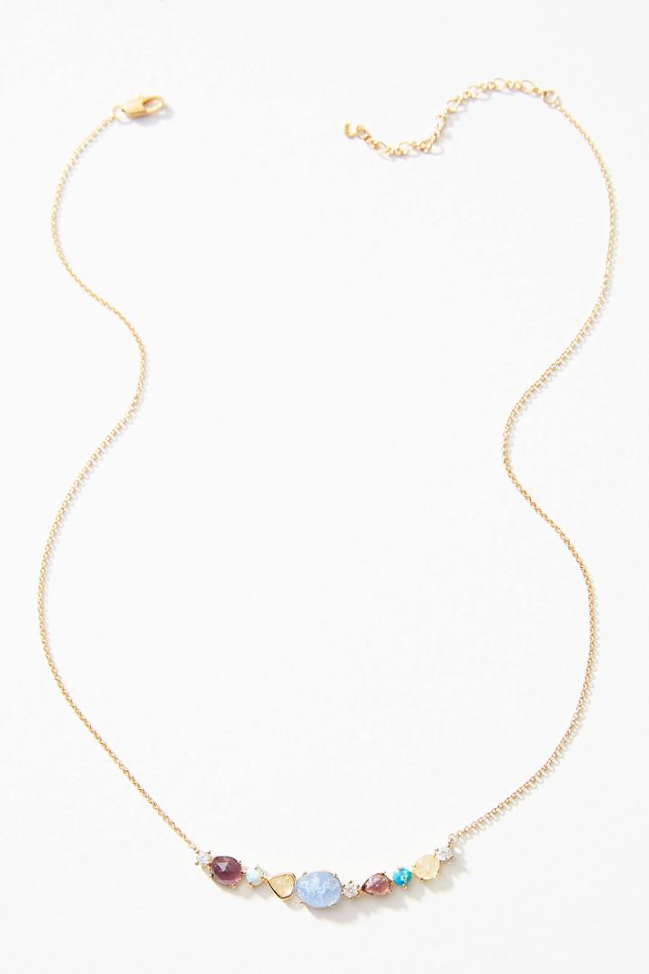 Anthropologie Romancia Arc Necklace