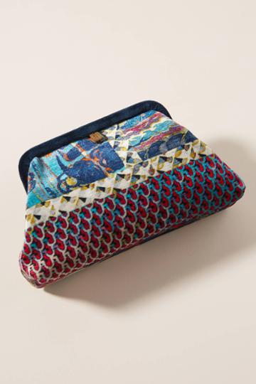 Marian Paquette Liette Velvet Clutch