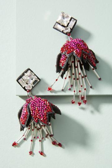 Madiso Marsala Drop Earrings