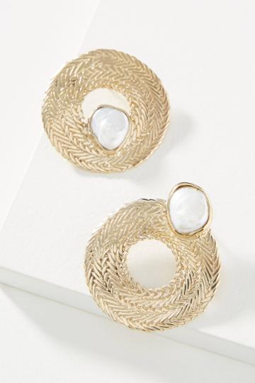Stvdio Brooklyn Colette Asymmetrical Hoop Earrings