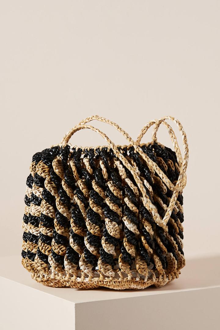 Maria La Rosa Gargano Basket Bag