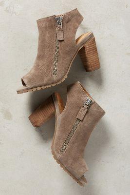 Corso Como Lailey Peep-toe Shooties Taupe