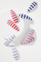 Anthropologie Pacey Striped Hair Clip Set