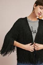 Vanessa Virginia Fringed Long-sleeve Jacket