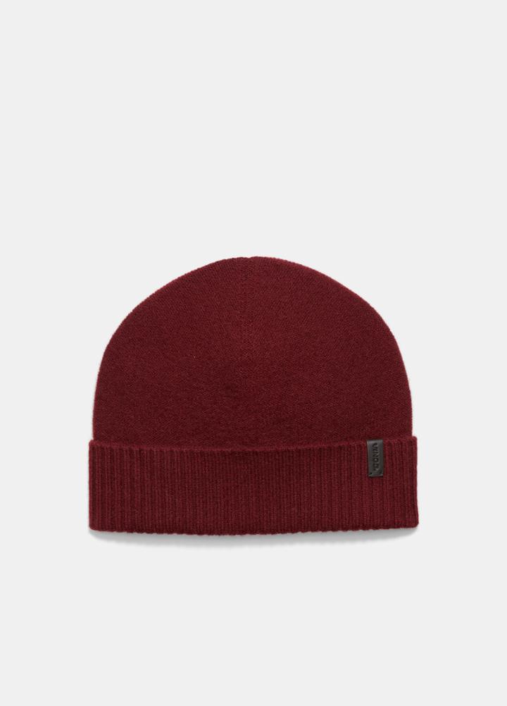 Vince Pure Cashmere Reverse Jersey Cuffed Hat