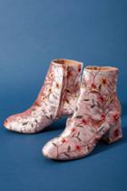 Chelsea Crew Embroidered Velvet Boots