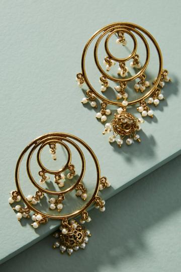 Blossom Box Dreamcatcher Drop Earrings