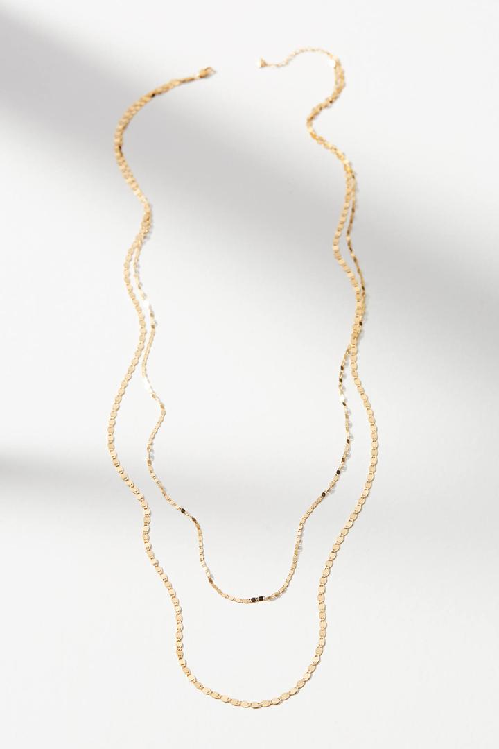 Anthropologie Athena Layered Necklace