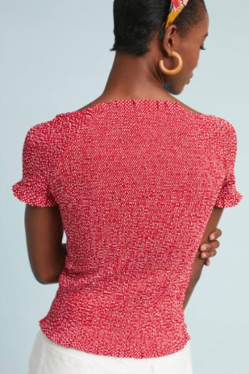 Azulu Ilaria Smocked Blouse