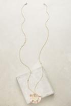 Anthropologie Sundial Pendant Necklace