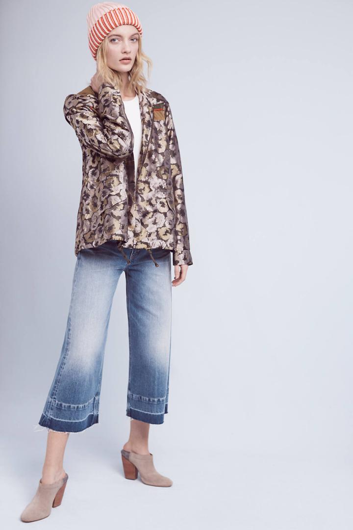 Hei Hei Shimmered Floral Windbreaker