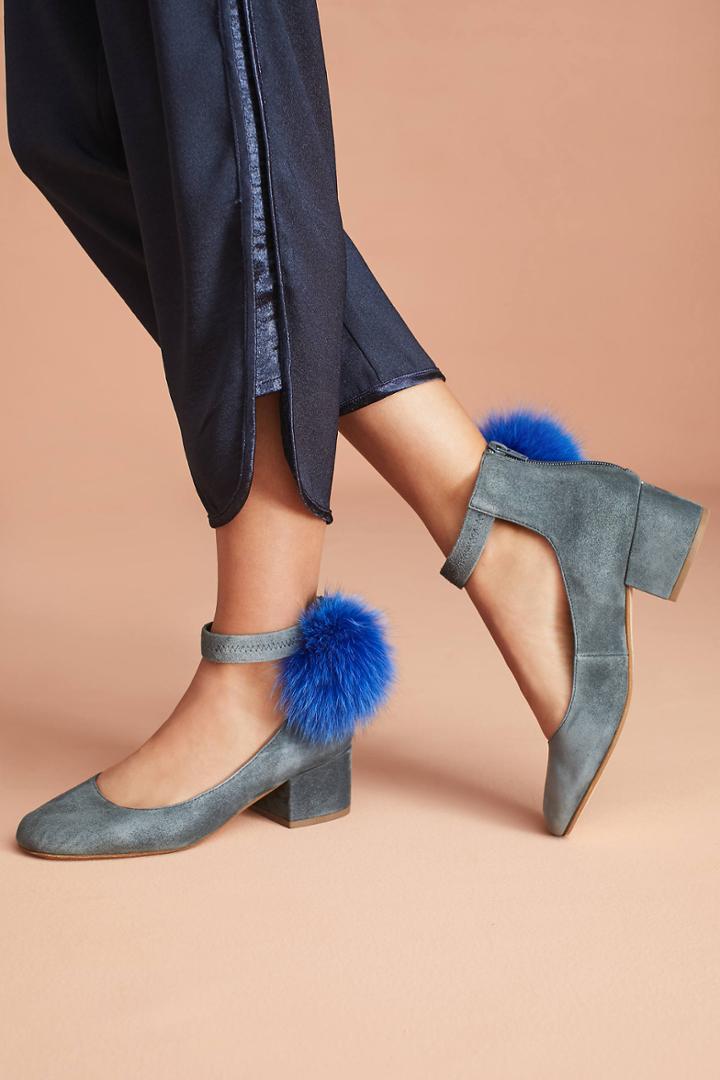 Cecelia New York Liv Pommed Block Heels