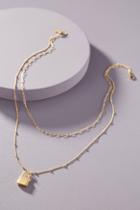 Anthropologie Electric Picks Bond Layered Necklace