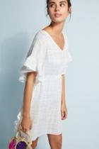 James Coviello Ruffled Cover-up Tunic