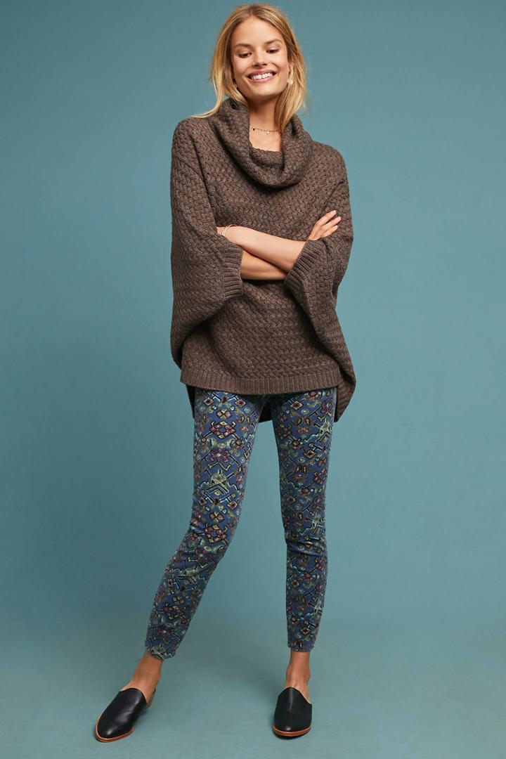 Pilcro And The Letterpress Pilcro Corduroy High-rise Skinny Jeans