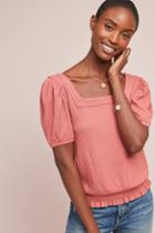Dolan Left Coast Vanessa Smocked Top