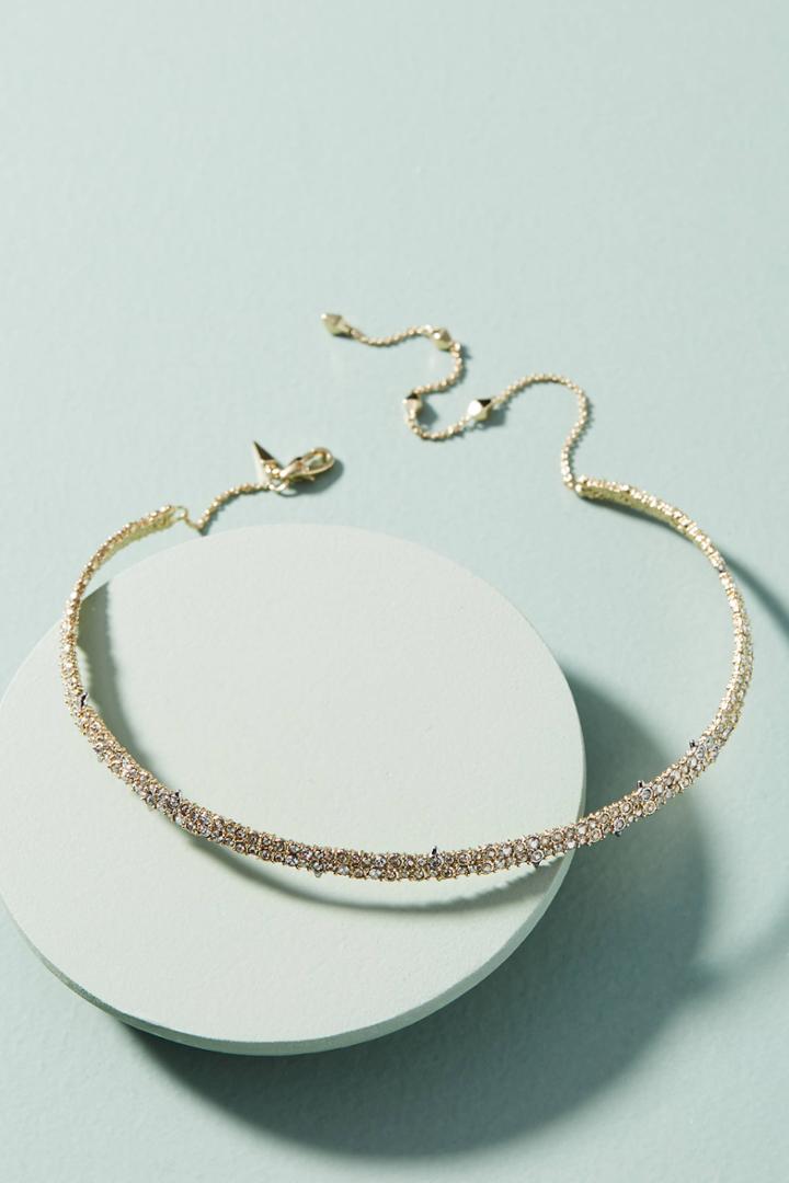 Alexis Bittar Crystalline Choker Necklace