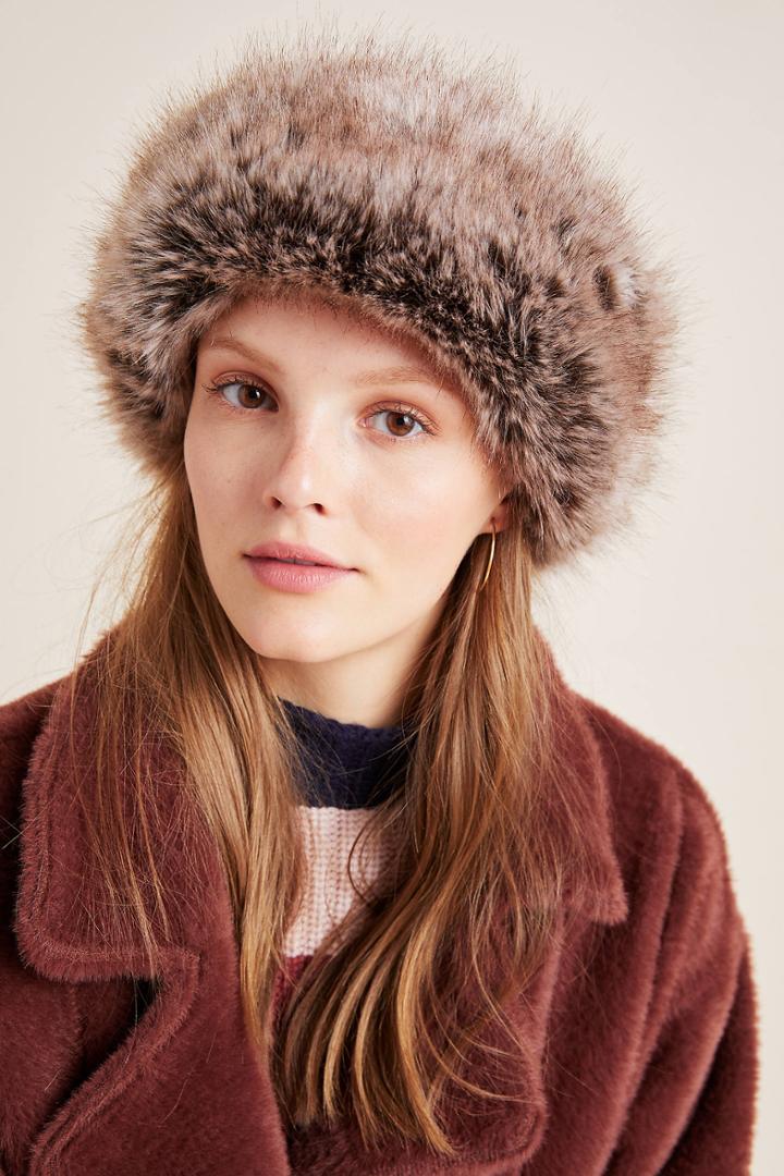 Helen Moore Fluffy Faux Fur Ear Warmer