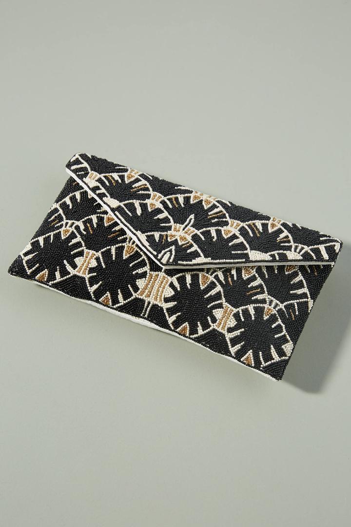 From St. Xavier Whitney Beaded Clutch