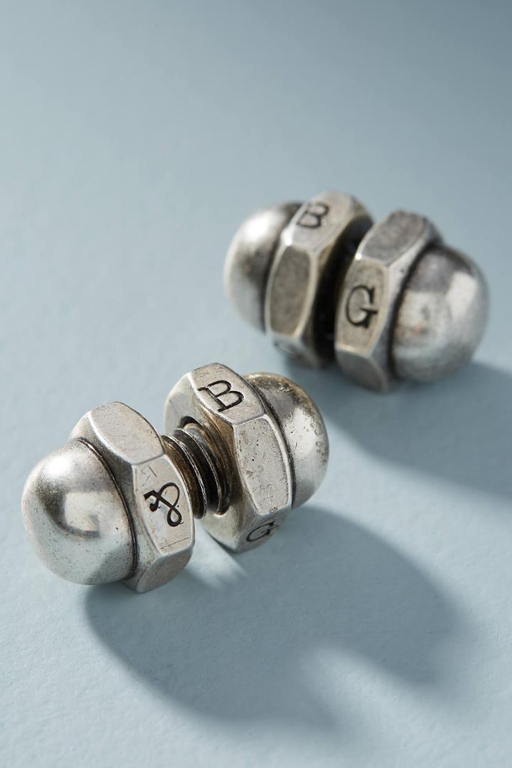 Giles & Brother Acorn Nut Men's Cufflinks