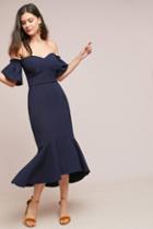 Shoshanna Off-the-shoulder Midi Dress