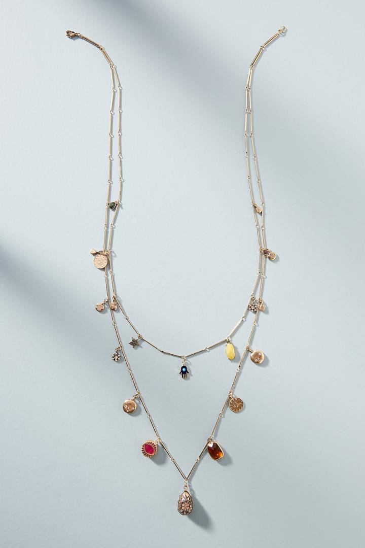 Anthropologie Lucina Prelayered Necklace