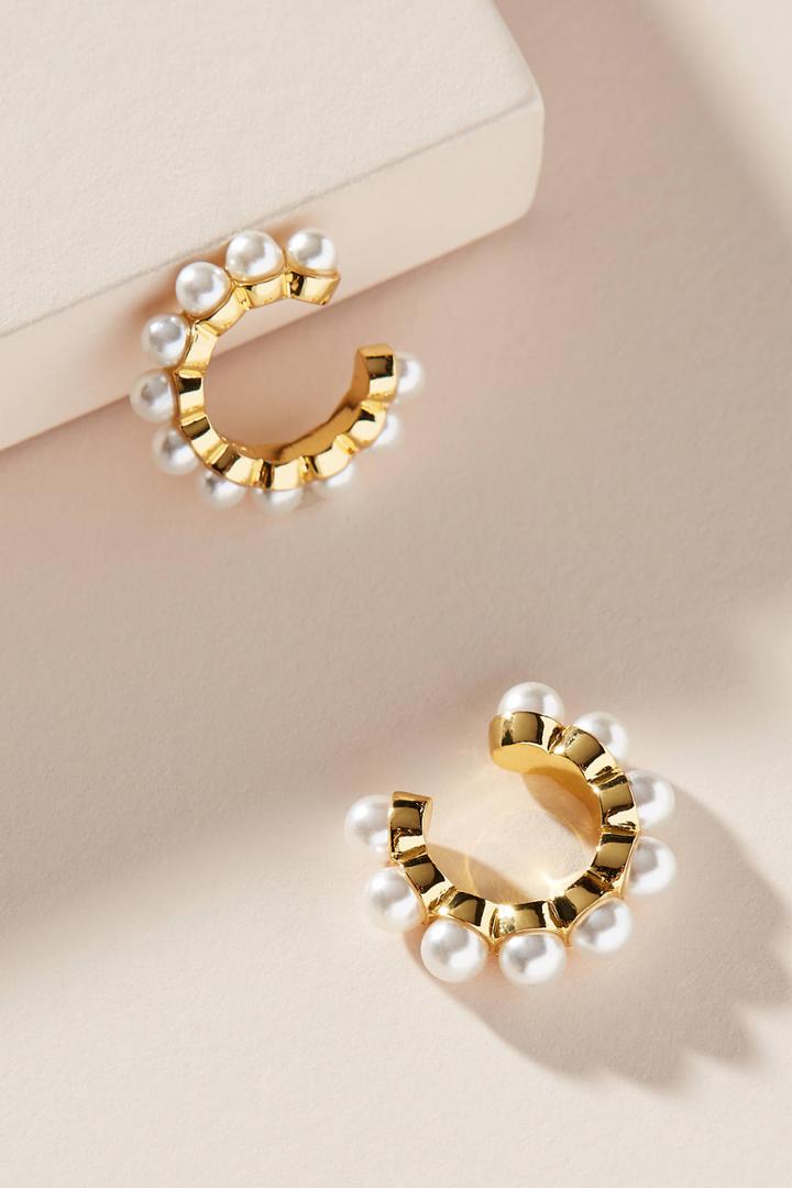 Baublebar Clasina Pearl Ear Cuff Set