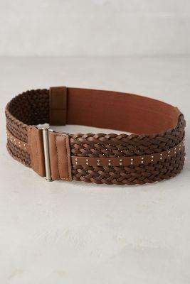 Anthropologie Strasse Vegan Leather Corset Belt