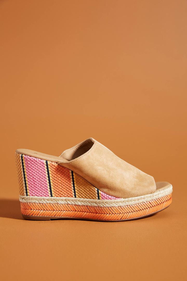 Anthropologie Polly Wedge Sandals