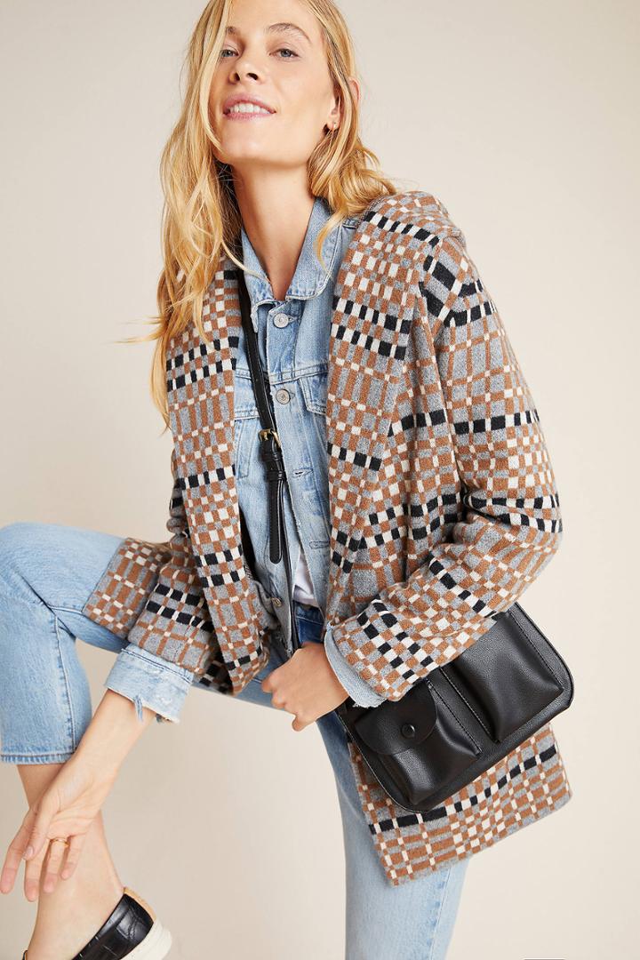 Field Flower Josefa Wool Sweater Coat