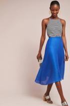 Tracy Reese Asymmetrical Midi Skirt