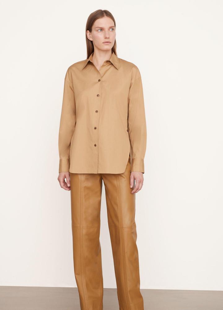 Vince Convertible Button Down Shirt