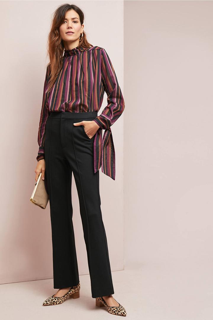 Essentials By Anthropologie The Essential Pintucked Pants