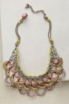 Miriam Haskell Seascape Bib Necklace