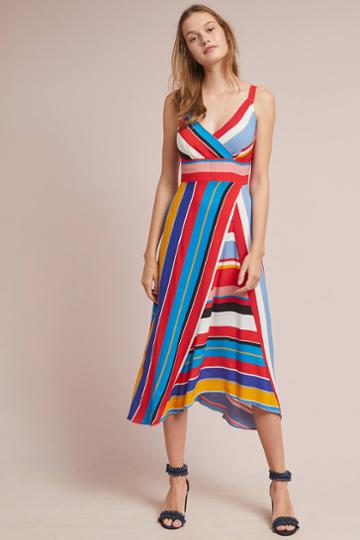 Tracy Reese X Anthropologie Seaside Striped Dress