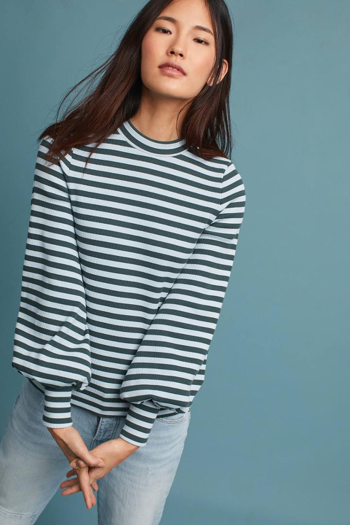 Mr. Larkin Paige Striped Turtleneck