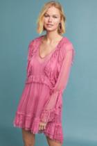 Love Sam Juliet Ruffled Mini Dress